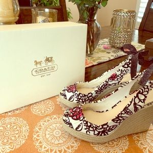 Coach wedges
